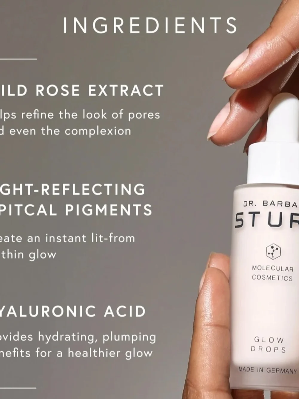 NIB - Dr. Barbara Sturm Glow Drops Serum 3 ML
